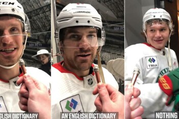 «Ему нужны английский словарь и хорошая расческа»: NHL.com о том, что партнеры пожелали Капризову получить на день рождения