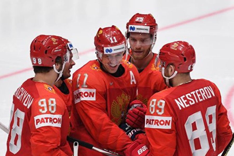 Видеообзор победного для сборной России по хоккею матча против австрийцев (5:0)