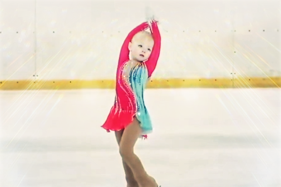 «Вот он - русский генофонд»: пятилетняя фигуристка Валерия – еще не звезда, но уже сияет