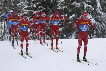 «Все эти русские – чисты?» - в Швейцарии изумляются «красной стеной» в лыжных гонках на Кубке мира