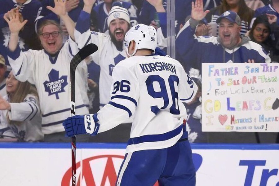 «Умная идея» - канадский The Leafs Nation об отправке Коршкова в КХЛ