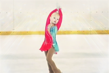 «Вот он - русский генофонд»: пятилетняя фигуристка Валерия – еще не звезда, но уже сияет