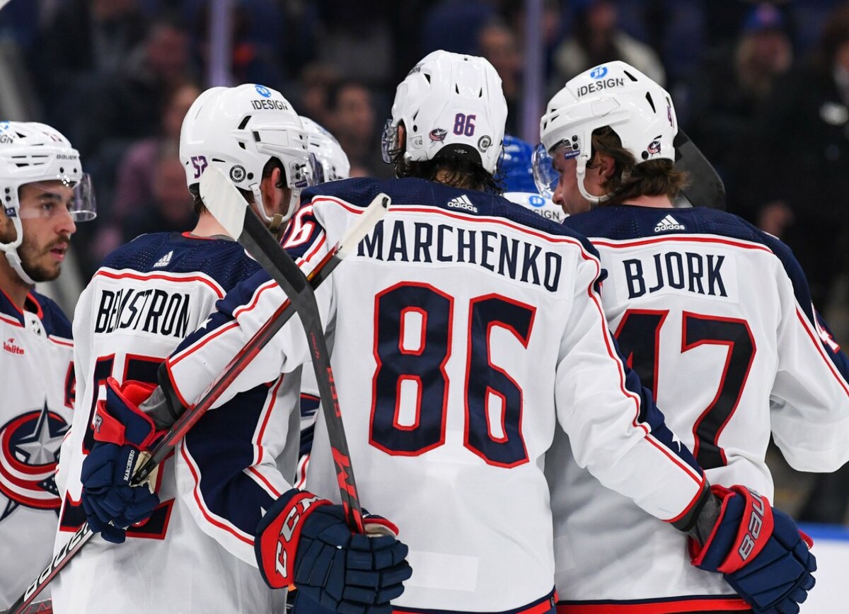 Фаны из Огайо о новичке НХЛ Марченко после третьей шайбы в четырех матчах: нам достался настоящий зверь!
