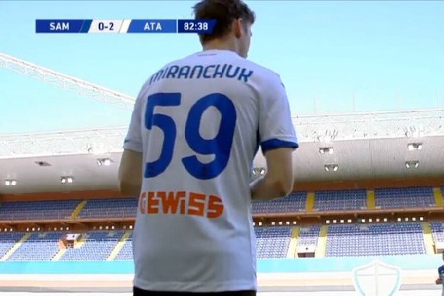 «Каждый раз мне он очень нравится» - бергамаски о Миранчуке после матча против «Сампдории»
