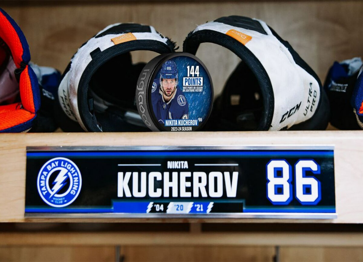 18 апреля: Кучеров голом и с рекордом завершил гонку бомбардиров НХЛ, Исхаков дебютировал пасом
