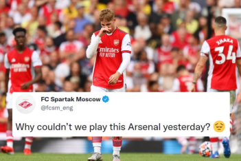 «Недостойный поступок» - реакции англичан на троллинг «Арсенала» со стороны «Спартака»