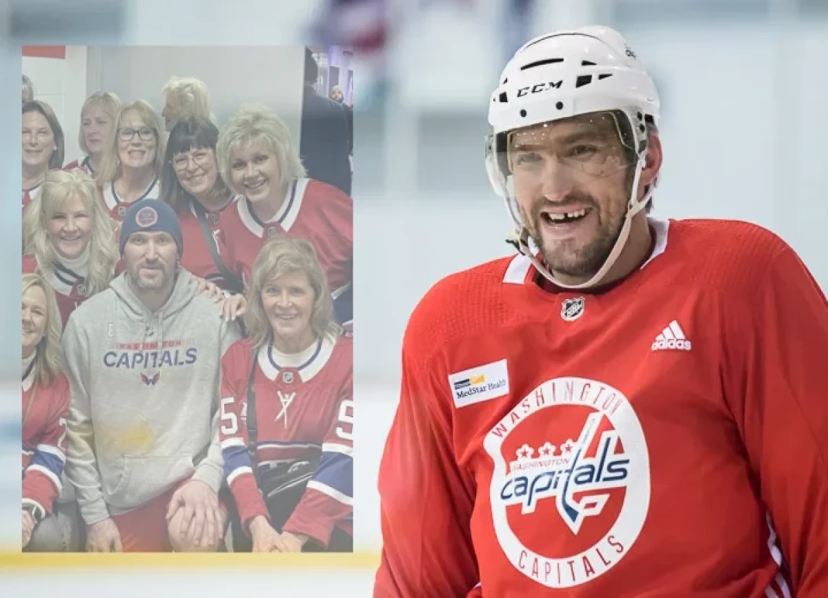 Ови прибил «Монреаль», а затем сфотографировался с мамами игроков «Канадиенс»! Североамериканцы: какая же он легенда!