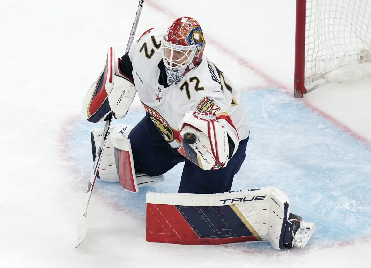 Бобровский – одна из главных звезд прошедшей недели НХЛ, по версии The Hockey News