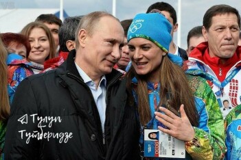 Чехи об удаленном Исинбаевой в соцсетях фото с Путиным: к выборам сделает новое