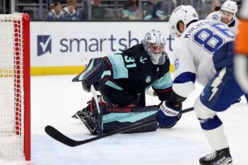 Североамериканцы о Кучерове, выписавшем пять очков против «Сиэтла»: на льду он читает лекции